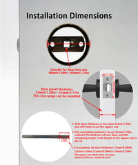RAYKUBE M5 Smart Fingerprint Door Lock