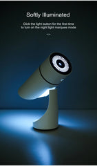 Modern outdoor light fixture with soft illumination on a dark background