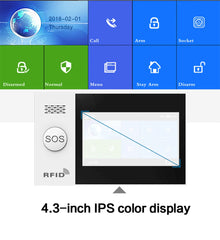 PGST 4G Smart Home Alarm System with Sensors