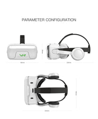 "VR Shinecon 10.0 Virtual Reality Helmet – 3D Glasses Headset for Smartphone, Video Games, Binocular VR Goggles"