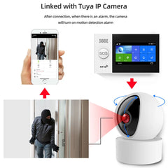 PGST 4G Smart Home Alarm System with Sensors