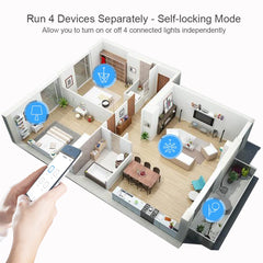 Tuya Smartlife WiFi Smart Home Relay Switch 2CH