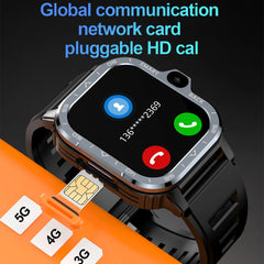"Valdus PGD Android Smartwatch for Men – Dual HD Camera, GPS, 16GB/64GB ROM, NFC, 2G/4G SIM, WiFi, Fast Internet Access"