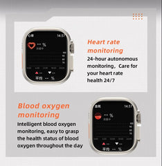 "S10 Ultra 4G Smartwatch for Men – Android OS, 32+256GB, 2.2'' AMOLED Display, 800MP Camera, WiFi, GPS, SIM Card Support"