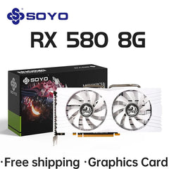 SOYO Radeon RX580 8GB GDDR5 Graphics Card