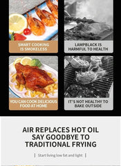 5L Smart Air Fryer Oven – Multi-Function Deep Fryer with Touchscreen