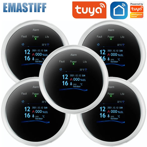 Tuya 2.4G WiFi Gas Alarm Sensor