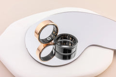 "2024 COLMI R02 Smart Ring – Health Monitor with Charging Case, 39-Day Battery Life, 5ATM Waterproof for Men & Women"