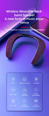 Rockmia EBS-905 Wearable Neckband Speaker – Bluetooth 5.0 Hands-Free Audio