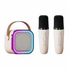 K12 Portable Bluetooth Karaoke Machine with Wireless Microphones