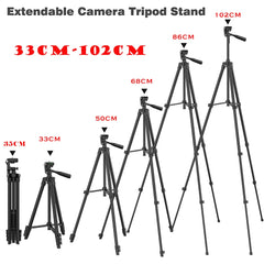 Phone Tripod with Bluetooth Remote