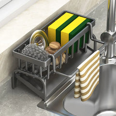 Kitchen Sink Sponge & Cloth Rack