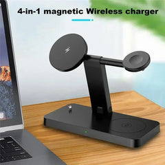 MagSafe 4-in-1 Foldable Wireless Charger for iPhone & Apple Devices