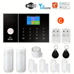 Tuya Home Wireless Security Alarm System with GSM & Wi-Fi