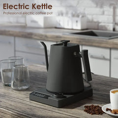 1200W Gooseneck Electric Kettle with Temp Control