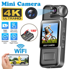 Ultra HD 4K WiFi Mini Camera with Night Vision