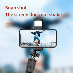 360° Rotation Bluetooth Selfie Stick Tripod with Light
