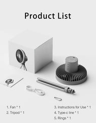 Wireless Rechargeable Portable Fan