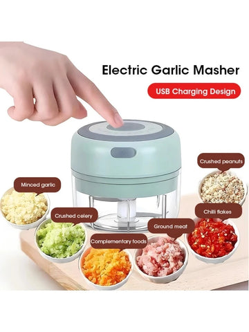 250ml Mini Food Processor – Multifunctional Meat Grinder & Baby Food prep