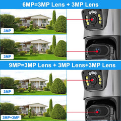 9MP Wi-Fi PTZ Security Camera with 8X Zoom