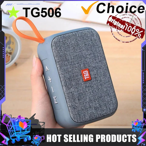 T&G TG506 Bluetooth Speaker – Compact HiFi Waterproof Soundbar