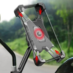 RideMount – 360° Rotatable Phone Holder for Bikes & Motorcycles