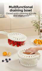 Foldable Fruit & Vegetable Drain Basket