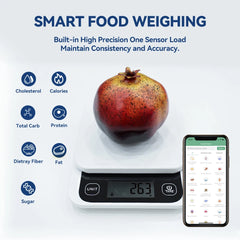 5kg Smart Kitchen Scale with Nutrition Calculator