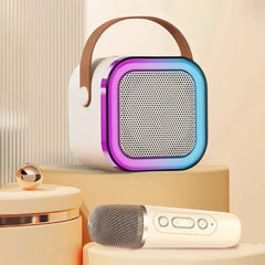 K12 Portable Bluetooth Karaoke Machine with Wireless Microphones