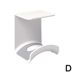 Modern white wall-mounted light fixture on a white background