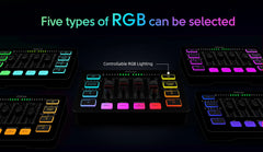FIFINE AmpliGame SC3 Gaming Audio Mixer – 4-Channel RGB Interface with XLR Mic Input for Streaming, Podcast & Game Voice Control