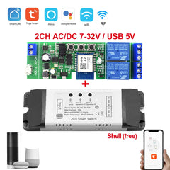 Tuya Smartlife WiFi Smart Home Relay Switch 2CH