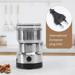 Compact Coffee Bean & Spice Grinder – Ultra-Fine Electric Crusher for Wet and Dry Ingredients