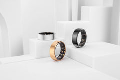"2024 COLMI R02 Smart Ring – Health Monitor with Charging Case, 39-Day Battery Life, 5ATM Waterproof for Men & Women"