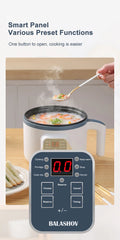 Smart 1.7L Multi-Function Electric Rice Cooker – Non-Stick Pot