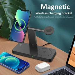 MagSafe 4-in-1 Foldable Wireless Charger for iPhone & Apple Devices