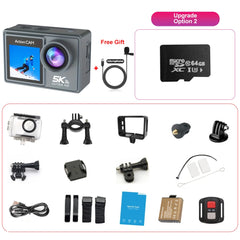 5K Action Camera with 4K60FPS & Wireless Mic
