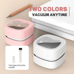 Mini Wireless Electric Desktop Vacuum Cleaner – Handheld Keyboard & Ash Dust Remover