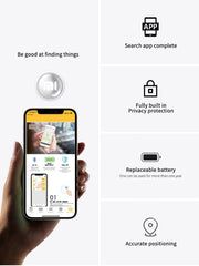 Xiaomi Mini GPS Tracker – Bluetooth 4.0 Smart Anti-Lost Finder for Kids, Pets, Wallets & Keys