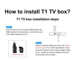 "Smart TV Box Android 13 – Allwinner H313 Quad‑Core, HDR10+, Netflix & Chromecast, 2.4G/5G Wi‑Fi, BT 5.0 Media Player (2 GB/16 GB)"