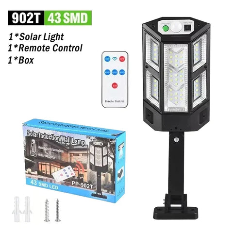 Solar LED Outdoor Lights – Motion Sensor Waterproof Lamp