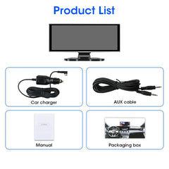 11.26" 4K Dash Cam with Carplay & Android Auto