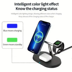 MagSafe 4-in-1 Foldable Wireless Charger for iPhone & Apple Devices