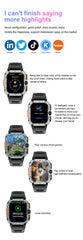 "Valdus PGD Android Smartwatch for Men – Dual HD Camera, GPS, 16GB/64GB ROM, NFC, 2G/4G SIM, WiFi, Fast Internet Access"