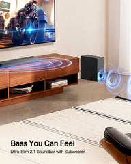 ULTIMEA Nova S40 160W Soundbar – 2.1 Channel with Subwoofer