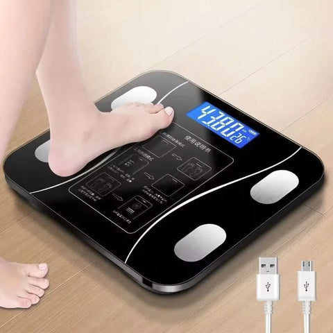 "Smart Body Fat Scale – Bluetooth Digital Bathroom Scale with App Sync, Weight Loss & Health Tracking"