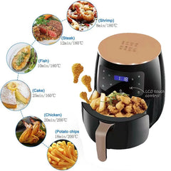 5L Smart Air Fryer Oven – Multi-Function Deep Fryer with Touchscreen
