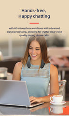 Rockmia EBS-905 Wearable Neckband Speaker – Bluetooth 5.0 Hands-Free Audio