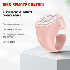 TikTok Bluetooth Finger Remote – Scroll, Like, Record & Snap with Wireless Mobile Video Controller
