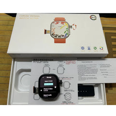 "S10 Ultra 4G Smartwatch for Men – Android OS, 32+256GB, 2.2'' AMOLED Display, 800MP Camera, WiFi, GPS, SIM Card Support"